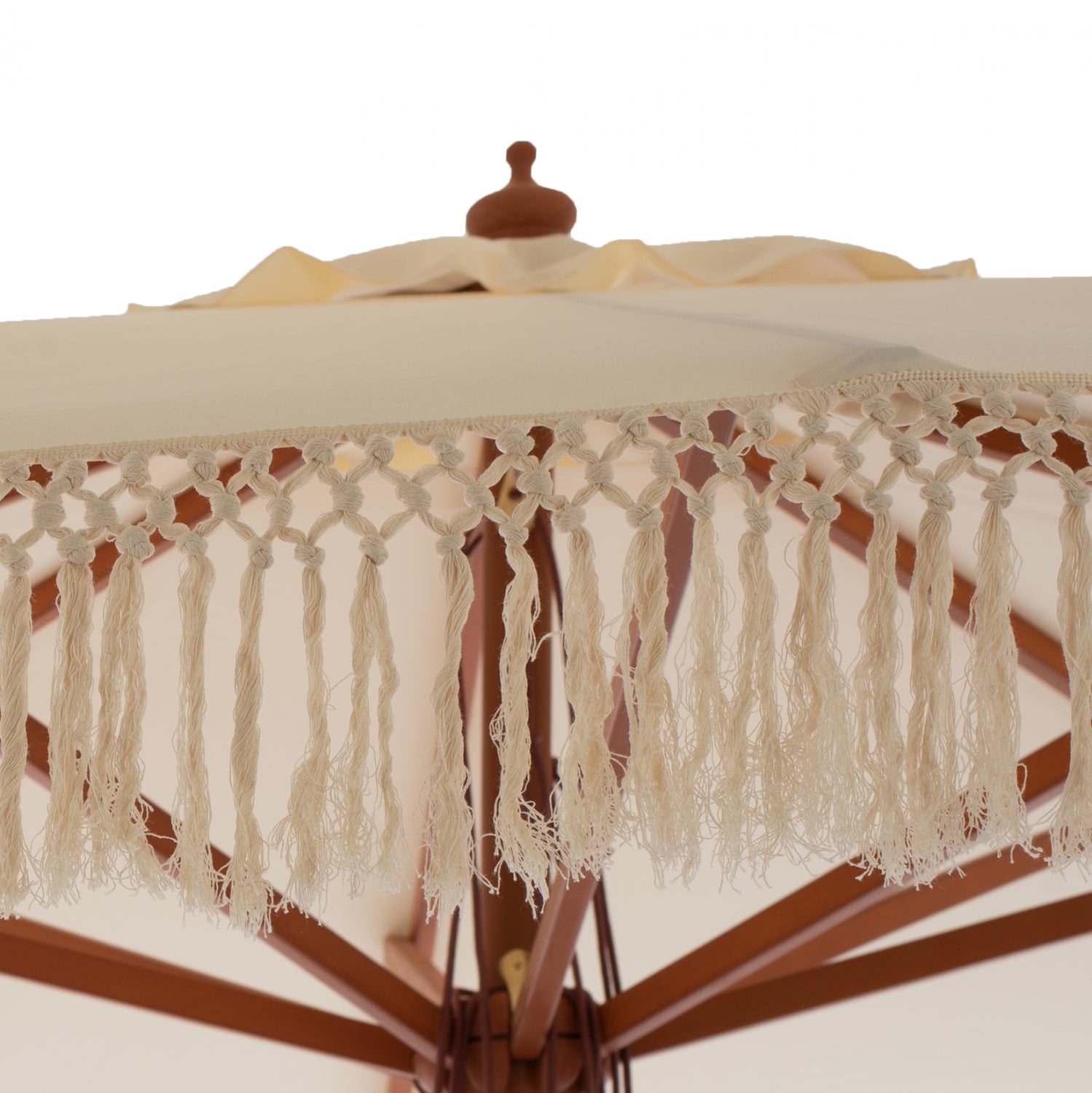 ΟΜΠΡΕΛΑ ΕΠΑΓΓΕΛΜΑΤΙΚΗ WAGNER ΜΑΚΡΑΜΕ ΚΡΟΣΙ ΜΠΕΖ ΜΕ ΞΥΛΙΝΟ ΣΚΕΛΕΤΟ 3X3X2.50Υm HM5778.01 - Pakobazaar