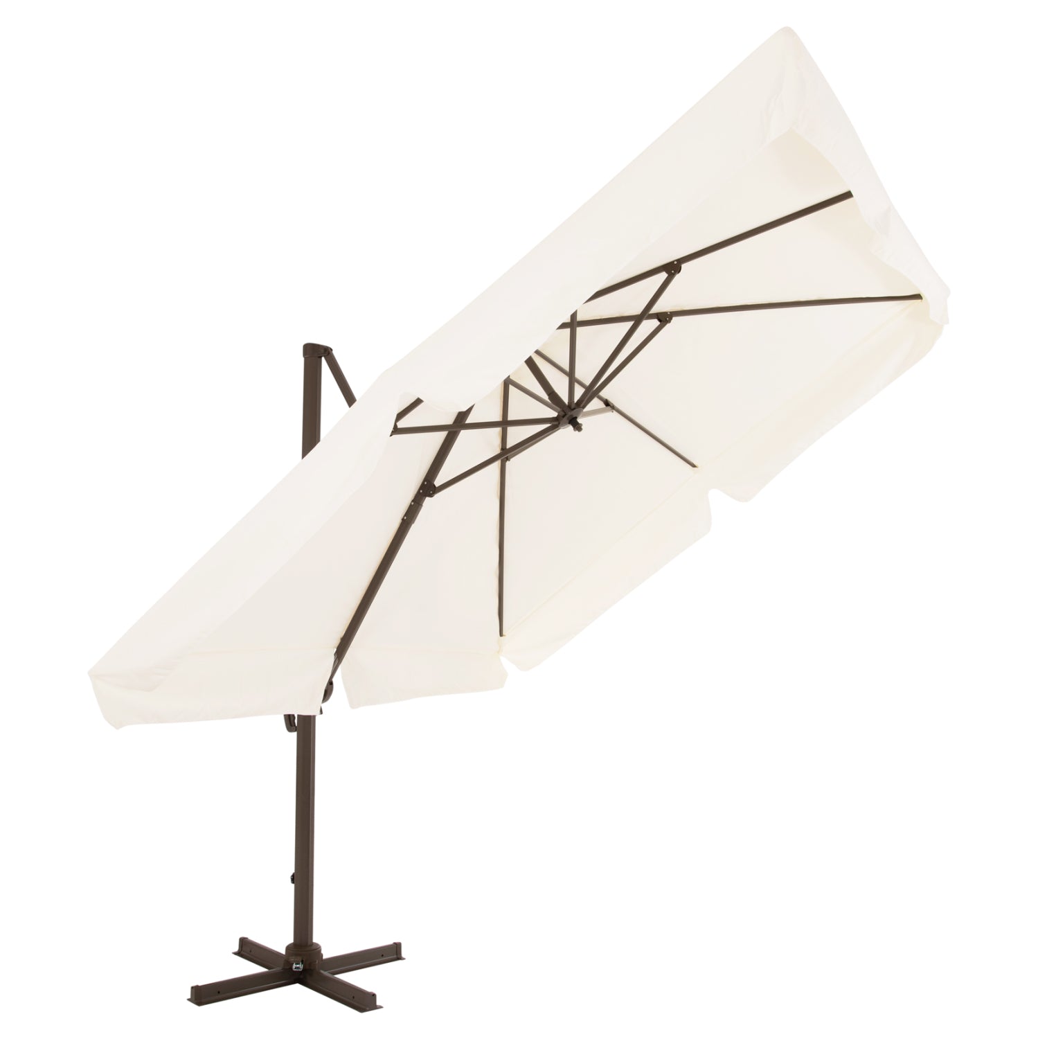 ΟΜΠΡΕΛΑ ΕΠΑΓΓΕΛΜΑΤΙΚΗ ALU ΚΡΕΜΑΣΤΗ 3X3 360 ΜΟΙΡΩΝ ME ΕΚΡΟΥ ΠΑΝΙ HM6025.01 - Pakobazaar