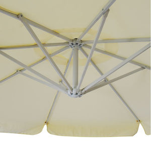 ΟΜΠΡΕΛΑ ΚΡΕΜΑΣΤΗ NOBLE Φ300x237cm. ΣΤΡΟΓΓΥΛΗ ΣΕ ΒΑΣΗ ΜΕ 4 ΠΟΔΙΑ HM6008 - Pakobazaar