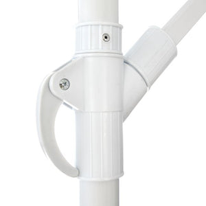 ΟΜΠΡΕΛΑ ΚΡΕΜΑΣΤΗ NOBLE Φ300x237cm. ΣΤΡΟΓΓΥΛΗ ΣΕ ΒΑΣΗ ΜΕ 4 ΠΟΔΙΑ HM6008 - Pakobazaar