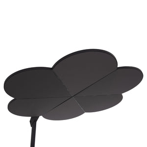 ΟΜΠΡΕΛΑ ΜΕ ΒΑΣΗ ΣΕΙΡΑ CANNOPY (flower) HM21286.01 ΑΛΟΥΜΙΝΙΟ-ΓΡΑΝΙΤΗΣ-ΜΟΛΥΒΙ ΧΡΩΜΑ 2,38x2,2μ - Pakobazaar