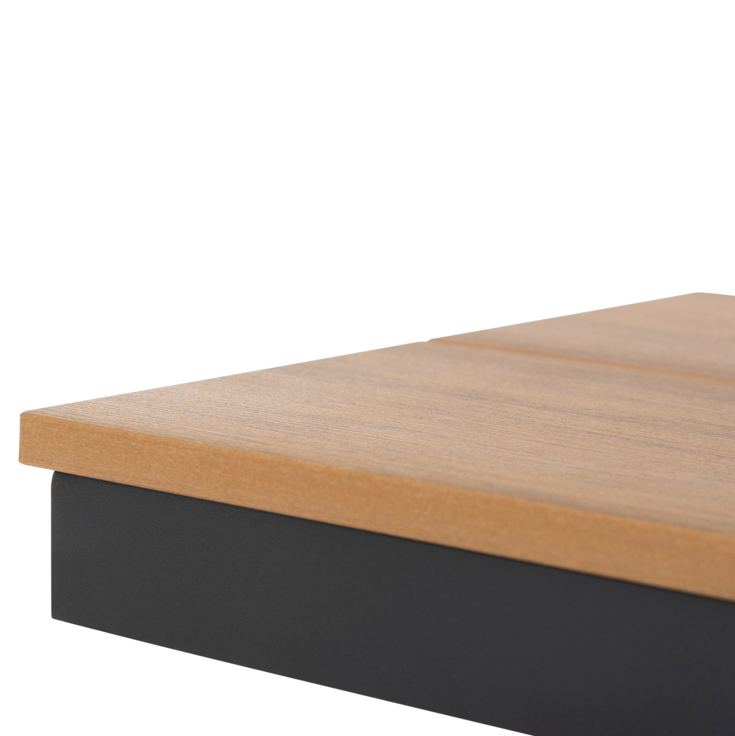 ΠΑΓΚΑΚΙ ΑΛΟΥΜΙΝΙΟΥ TAWNEE HM6038.01 ΑΝΘΡΑΚΙ ΜΕ POLYWOOD ΚΑΘΙΣΜΑ ΣΕ ΦΥΣΙΚΟ ΧΡΩΜΑ 150x36x45Υεκ. - Pakobazaar