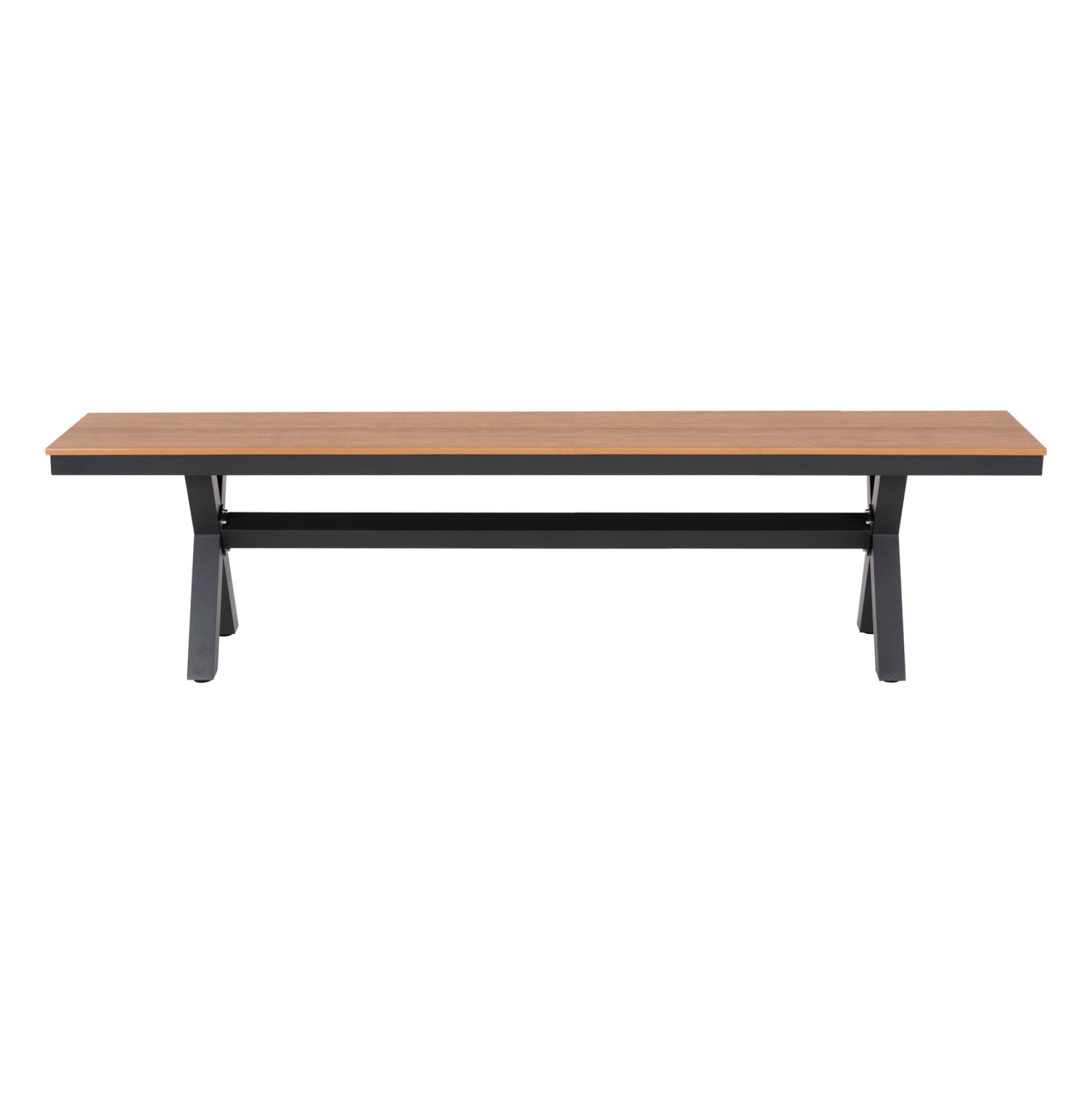 ΠΑΓΚΑΚΙ ΑΛΟΥΜΙΝΙΟΥ TAWNEE HM6040.01 ΑΝΘΡΑΚΙ-POLYWOOD ΚΑΘΙΣΜΑ ΦΥΣΙΚΟ 220x36x44,5Υεκ. - Pakobazaar