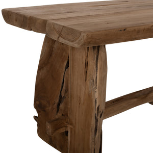 ΠΑΓΚΑΚΙ YEDI HM9347 ΑΠΟ ΜΑΣΙΦ ΞΥΛΟ TEAK ΦΥΣΙΚΟ 80X40X44Y εκ. - Pakobazaar