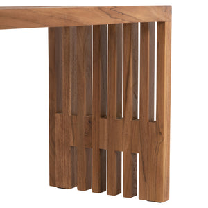 ΠΑΓΚΑΚΙ NYA HM9829 ΜΑΣΙΦ ΞΥΛΟ TEAK ΣΕ ΦΥΣΙΚΟ 139,5x34,5x48,5Υεκ. - Pakobazaar