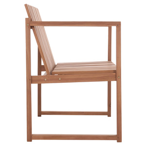 ΠΑΓΚΑΚΙ ΚΗΠΟΥ 2ΘΕΣΙΟ VED HM18124 ΞΥΛΟ TEAK--ΦΥΣΙΚΟ ΧΡΩΜΑ 130x60x86Υεκ. - Pakobazaar