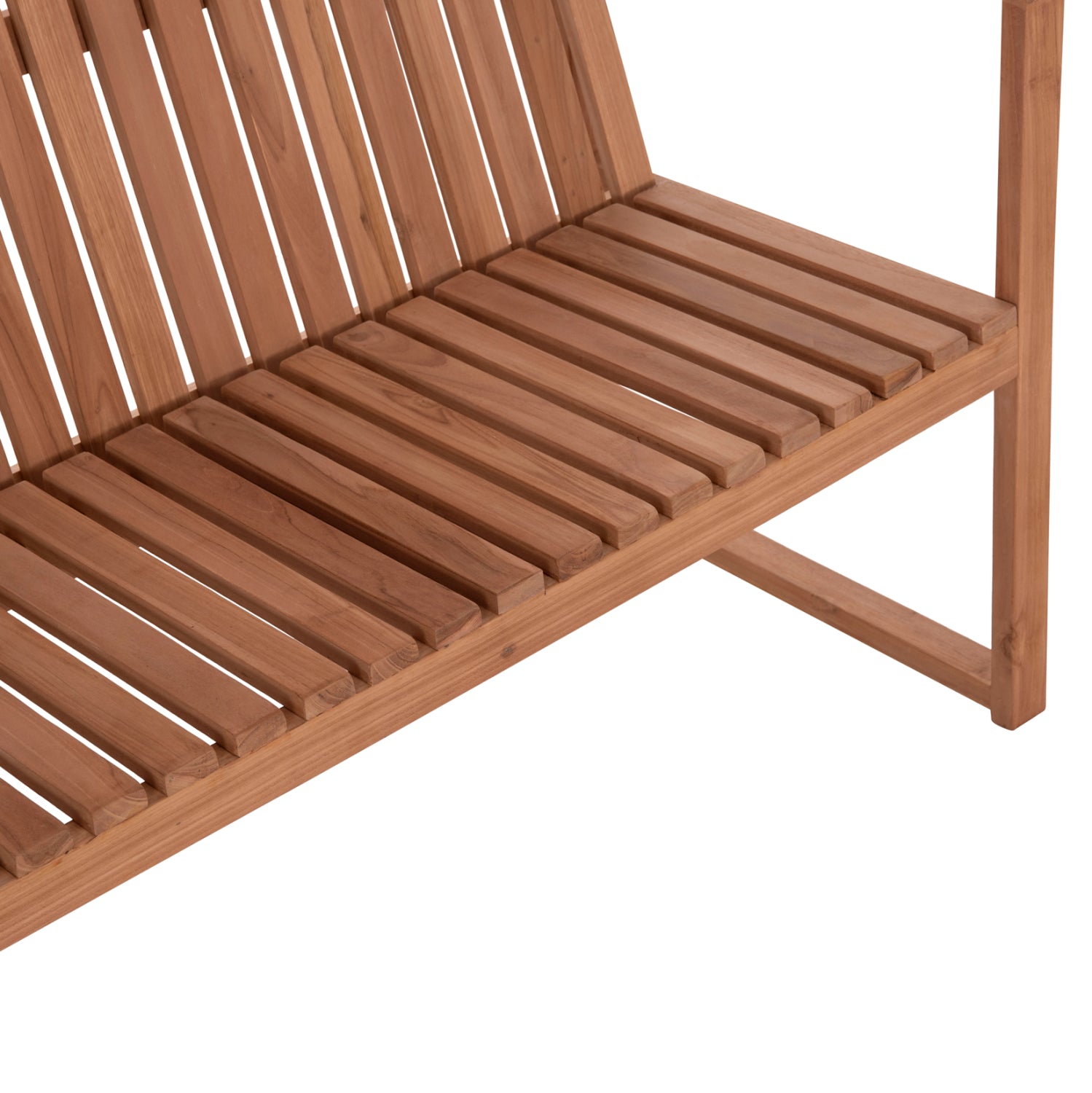 ΠΑΓΚΑΚΙ ΚΗΠΟΥ 2ΘΕΣΙΟ VED HM18124 ΞΥΛΟ TEAK--ΦΥΣΙΚΟ ΧΡΩΜΑ 130x60x86Υεκ. - Pakobazaar