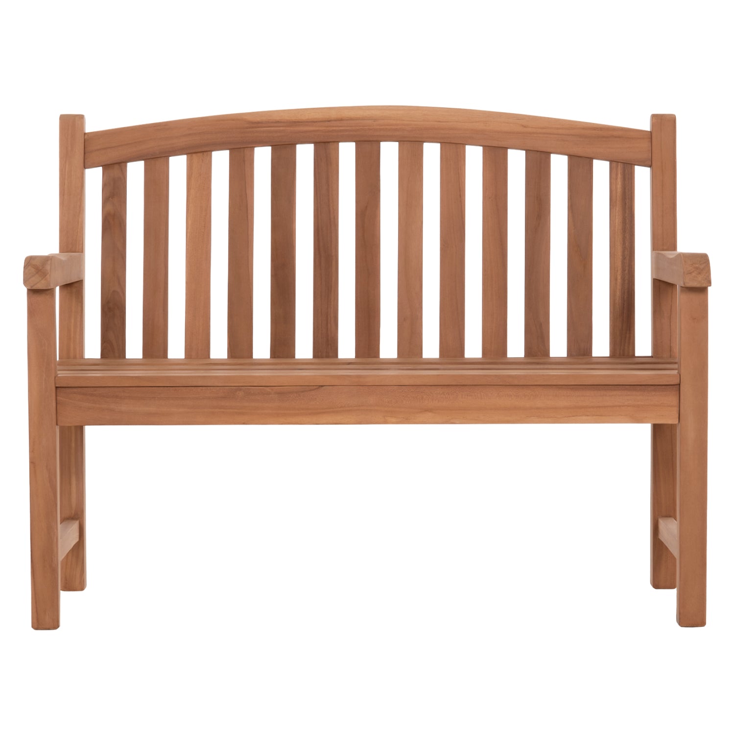 ΠΑΓΚΑΚΙ ΚΗΠΟΥ 2ΘΕΣΙΟ ELENA HM6651 ΞΥΛΟ TEAK--ΦΥΣΙΚΟ 120x60x95Υεκ. - Pakobazaar