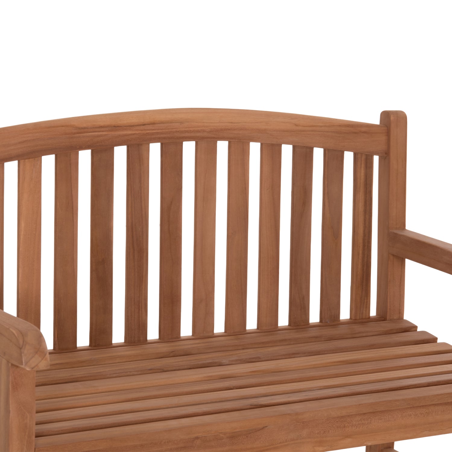 ΠΑΓΚΑΚΙ ΚΗΠΟΥ 2ΘΕΣΙΟ ELENA HM6651 ΞΥΛΟ TEAK--ΦΥΣΙΚΟ 120x60x95Υεκ. - Pakobazaar