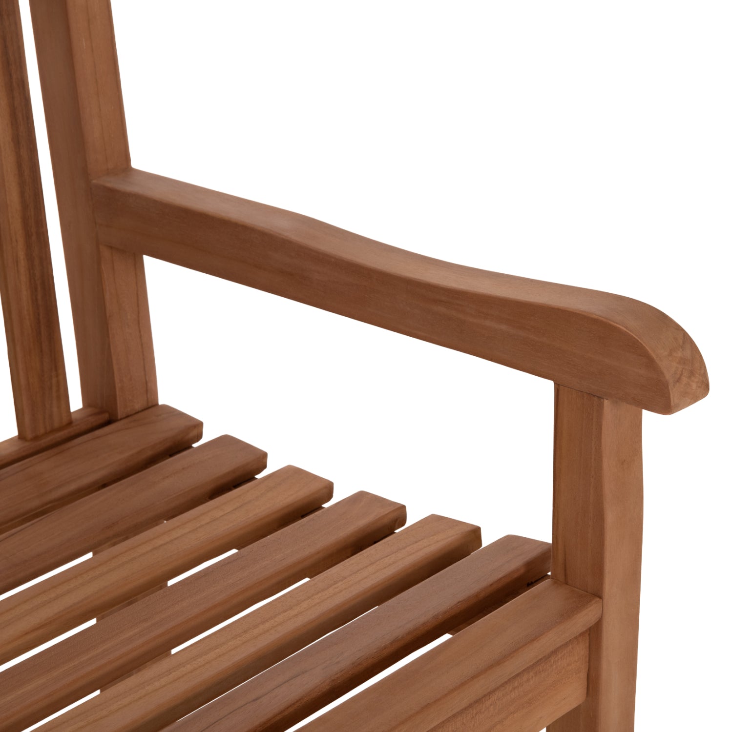 ΠΑΓΚΑΚΙ ΚΗΠΟΥ 2ΘΕΣΙΟ ELENA HM6651 ΞΥΛΟ TEAK--ΦΥΣΙΚΟ 120x60x95Υεκ. - Pakobazaar
