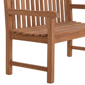 ΠΑΓΚΑΚΙ ΚΗΠΟΥ 2ΘΕΣΙΟ ELENA HM6651 ΞΥΛΟ TEAK--ΦΥΣΙΚΟ 120x60x95Υεκ. - Pakobazaar
