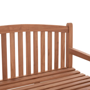 ΠΑΓΚΑΚΙ ΚΗΠΟΥ 3ΘΕΣΙΟ ELENA HM18125 ΞΥΛΟ TEAK--ΦΥΣΙΚΟ 150x61x95Υεκ. - Pakobazaar