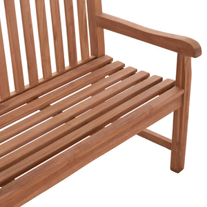 ΠΑΓΚΑΚΙ ΚΗΠΟΥ 3ΘΕΣΙΟ ELENA HM18125 ΞΥΛΟ TEAK--ΦΥΣΙΚΟ 150x61x95Υεκ. - Pakobazaar