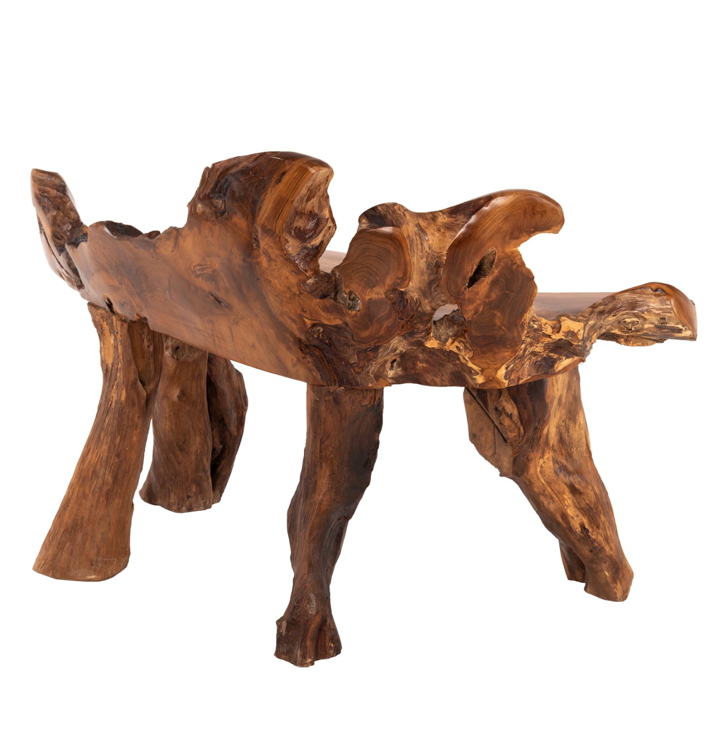 ΠΑΓΚΑΚΙ ΜΑΣΙΦ ΞΥΛΟ ΤEAK ΦΥΣΙΚΟ HM9398 130x52x80Υεκ. - Pakobazaar