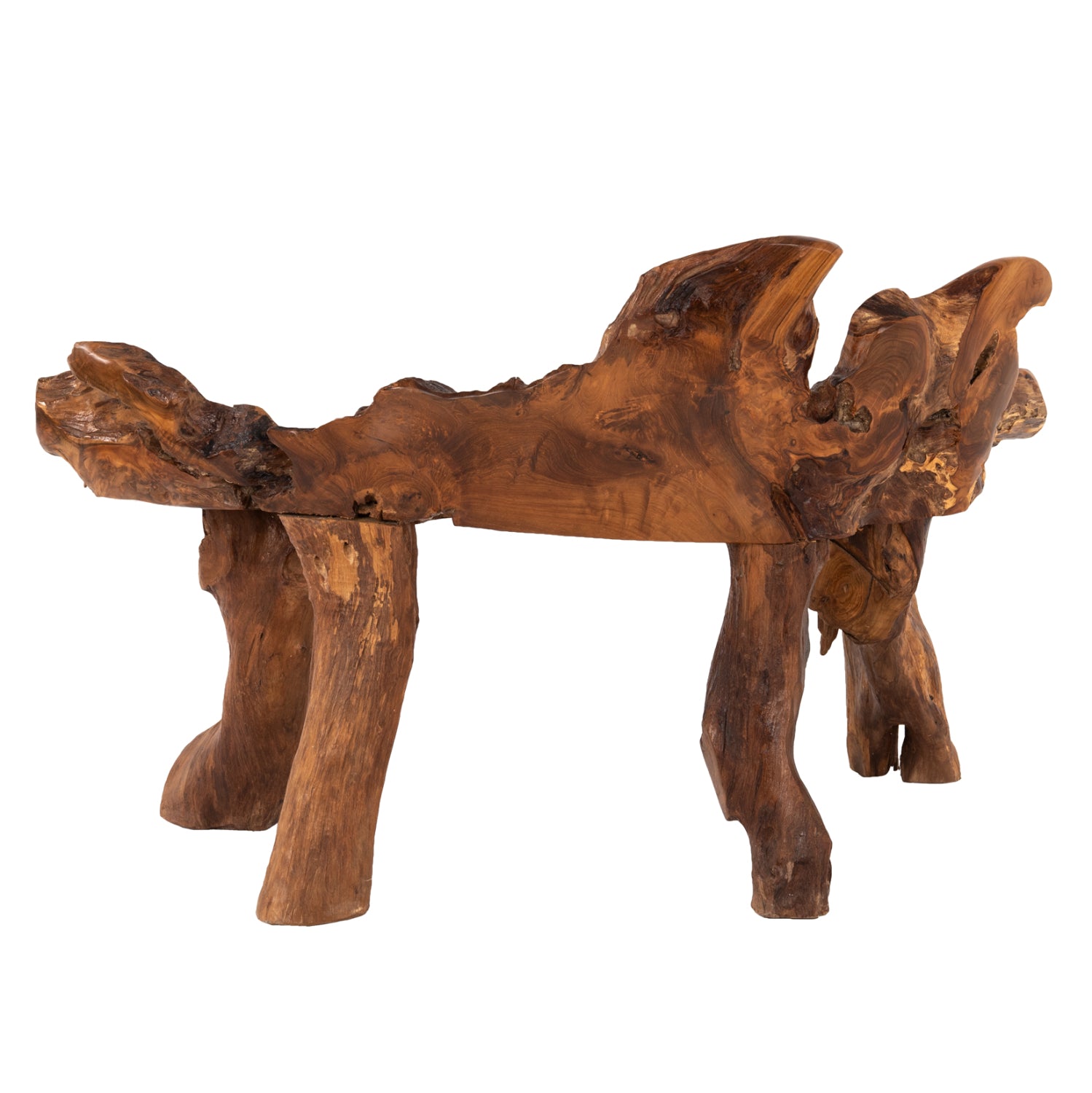 ΠΑΓΚΑΚΙ ΜΑΣΙΦ ΞΥΛΟ ΤEAK ΦΥΣΙΚΟ HM9398 130x52x80Υεκ. - Pakobazaar