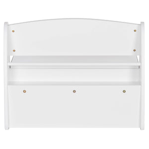 ΠΑΓΚΑΚΙ ΠΑΙΔΙΚΟ ΜΕ ΑΠΟΘ.ΧΩΡΟ RICKI HM18342.03 MDF & ΚΟΝΤΡΑΠΛΑΚΕ ΛΕΥΚΟ 63x43x47Υεκ - Pakobazaar