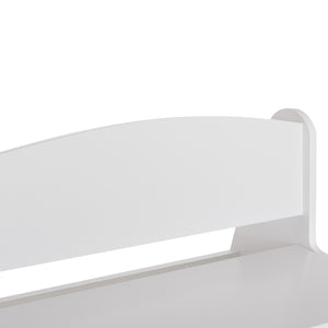 ΠΑΓΚΑΚΙ ΠΑΙΔΙΚΟ ΜΕ ΑΠΟΘ.ΧΩΡΟ RICKI HM18342.03 MDF & ΚΟΝΤΡΑΠΛΑΚΕ ΛΕΥΚΟ 63x43x47Υεκ - Pakobazaar