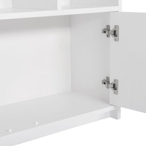ΠΑΙΔΙΚΗ ΒΙΒΛΙΟΘΗΚΗ DREY HM18229.01 ΜΕΛΑΜΙΝΗ ΛΕΥΚΗ 104x30x170Υεκ - Pakobazaar