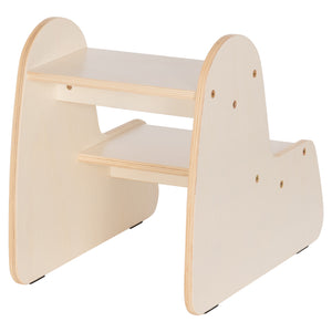 ΠΑΙΔΙΚΗ ΣΚΑΛΑ/ΣΚΑΜΠΟ RICKI HM18340.01 MDF & ΚΟΝΤΡΑΠΛΑΚΕ ΦΥΣΙΚΟ 33x43.5x40.5Υεκ - Pakobazaar
