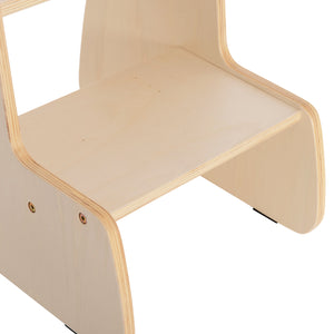 ΠΑΙΔΙΚΗ ΣΚΑΛΑ/ΣΚΑΜΠΟ RICKI HM18340.01 MDF & ΚΟΝΤΡΑΠΛΑΚΕ ΦΥΣΙΚΟ 33x43.5x40.5Υεκ - Pakobazaar