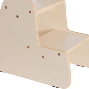 ΠΑΙΔΙΚΗ ΣΚΑΛΑ/ΣΚΑΜΠΟ RICKI HM18340.01 MDF & ΚΟΝΤΡΑΠΛΑΚΕ ΦΥΣΙΚΟ 33x43.5x40.5Υεκ - Pakobazaar