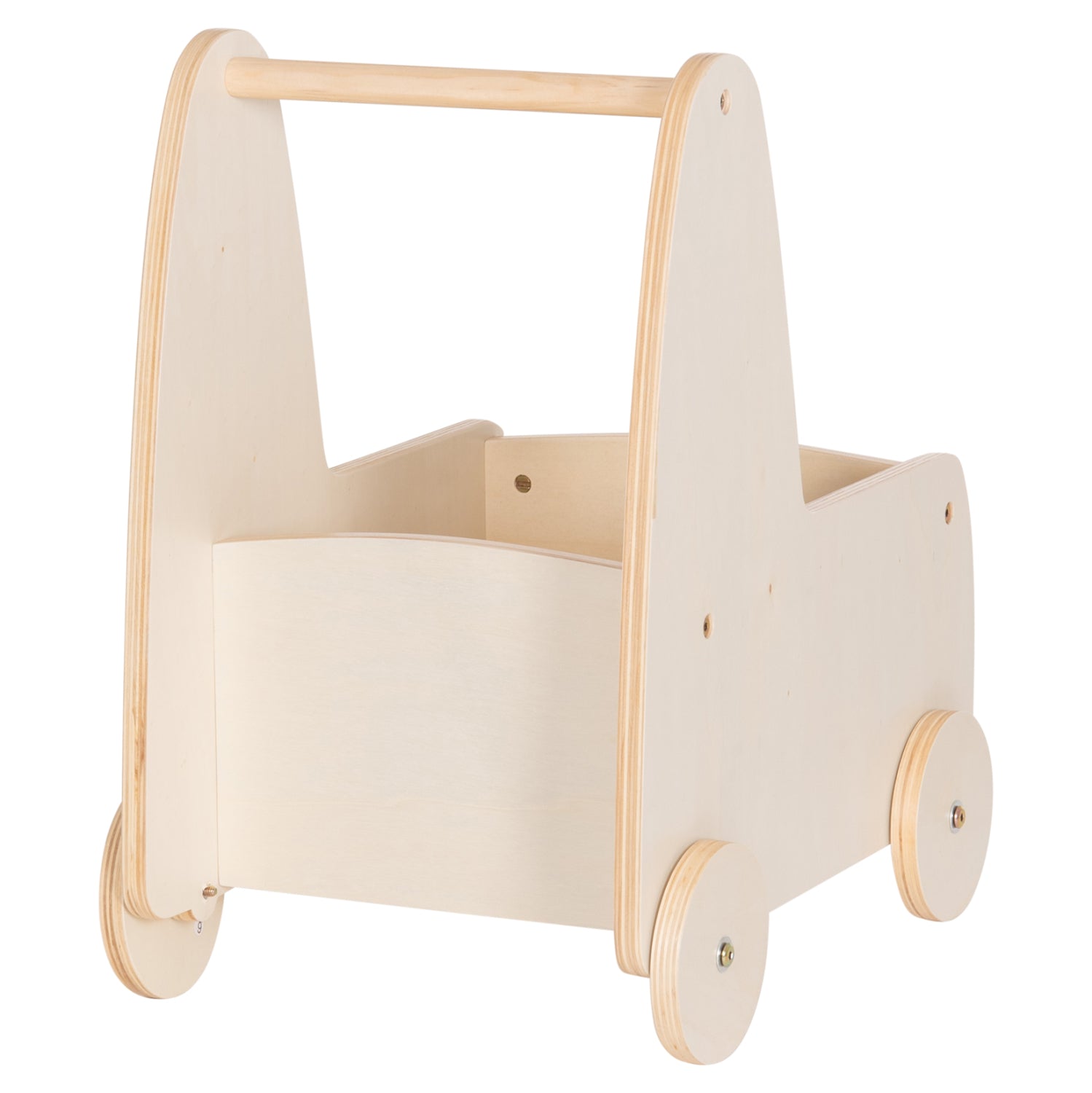 ΠΑΙΔΙΚΟ ΤΡΟΛΕΥ/ΚΑΡΟΤΣΑΚΙ RICKI HM18341.01 MDF & ΚΟΝΤΡΑΠΛΑΚΕ ΦΥΣΙΚΟ 33x45x50Υεκ - Pakobazaar