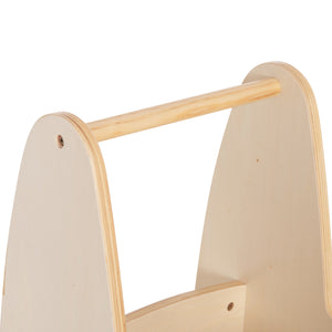 ΠΑΙΔΙΚΟ ΤΡΟΛΕΥ/ΚΑΡΟΤΣΑΚΙ RICKI HM18341.01 MDF & ΚΟΝΤΡΑΠΛΑΚΕ ΦΥΣΙΚΟ 33x45x50Υεκ - Pakobazaar