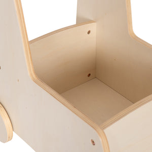 ΠΑΙΔΙΚΟ ΤΡΟΛΕΥ/ΚΑΡΟΤΣΑΚΙ RICKI HM18341.01 MDF & ΚΟΝΤΡΑΠΛΑΚΕ ΦΥΣΙΚΟ 33x45x50Υεκ - Pakobazaar