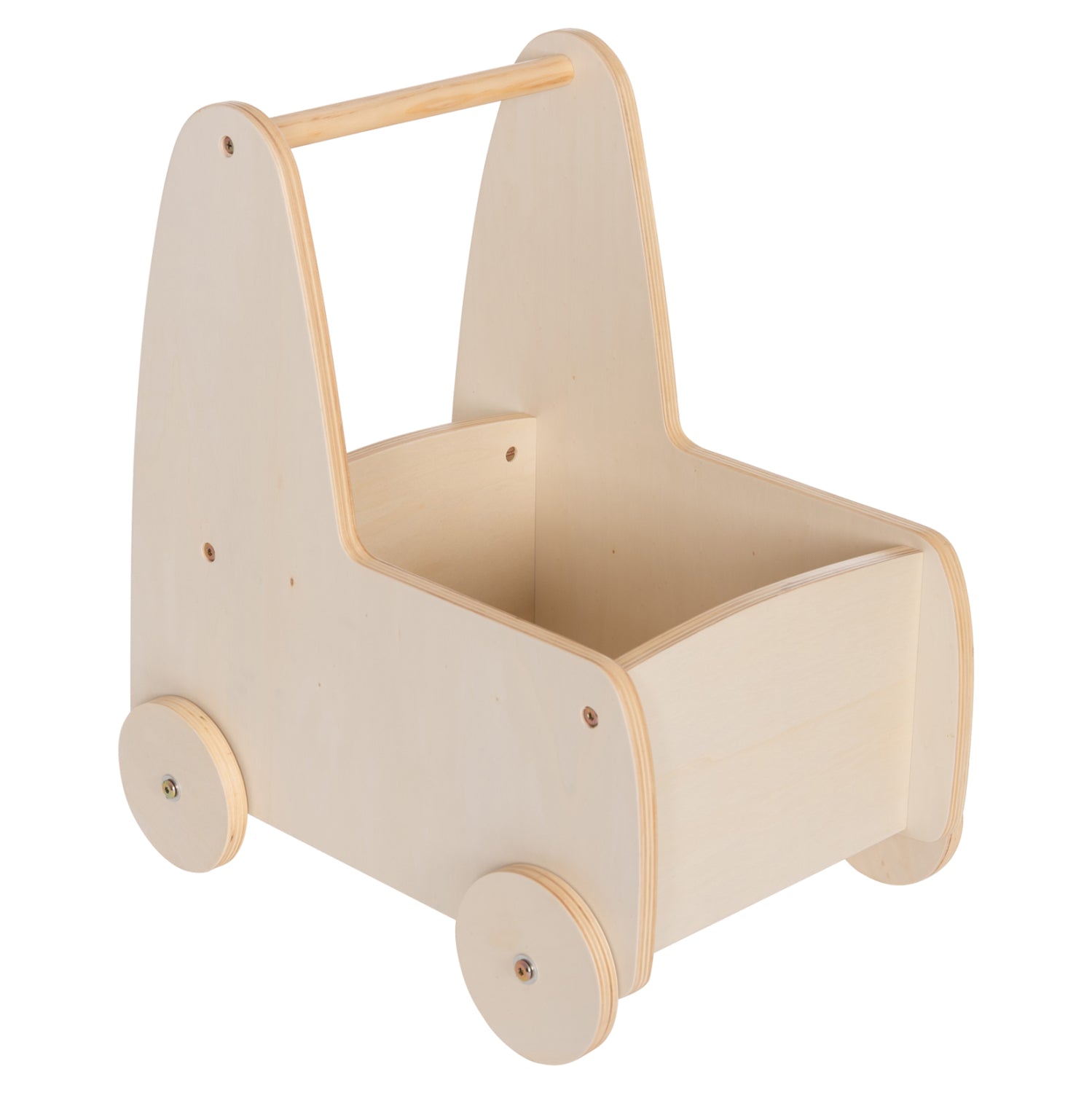 ΠΑΙΔΙΚΟ ΤΡΟΛΕΥ/ΚΑΡΟΤΣΑΚΙ RICKI HM18341.01 MDF & ΚΟΝΤΡΑΠΛΑΚΕ ΦΥΣΙΚΟ 33x45x50Υεκ - Pakobazaar