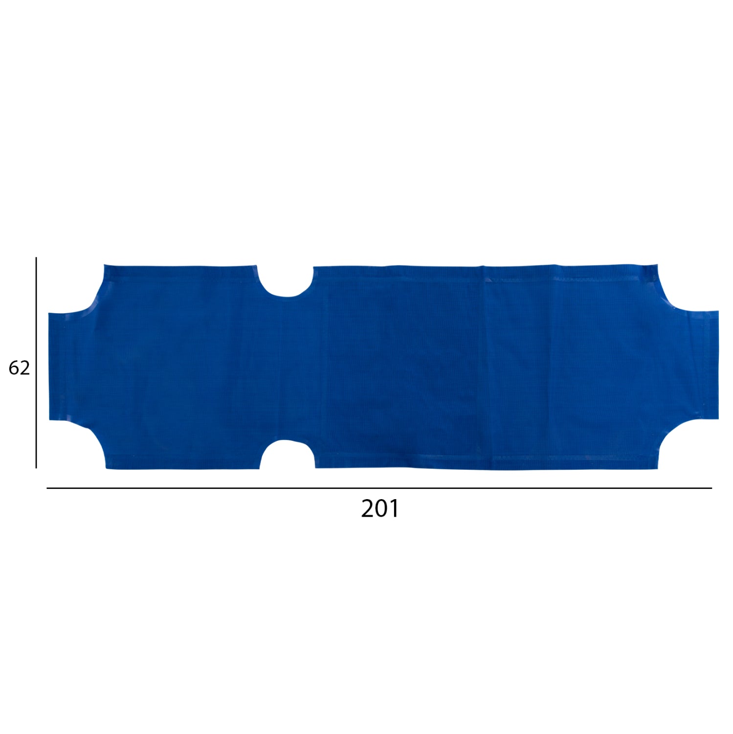 ΠΑΝΙ TEXTILENE 600gr/m2 2X1 ΑΝΤΑΛΛΑΚΤΙΚΟ ΞΑΠΛΩΣΤΡΑΣ HM5072.01 ΜΠΛΕ 201x62 εκ. - Pakobazaar