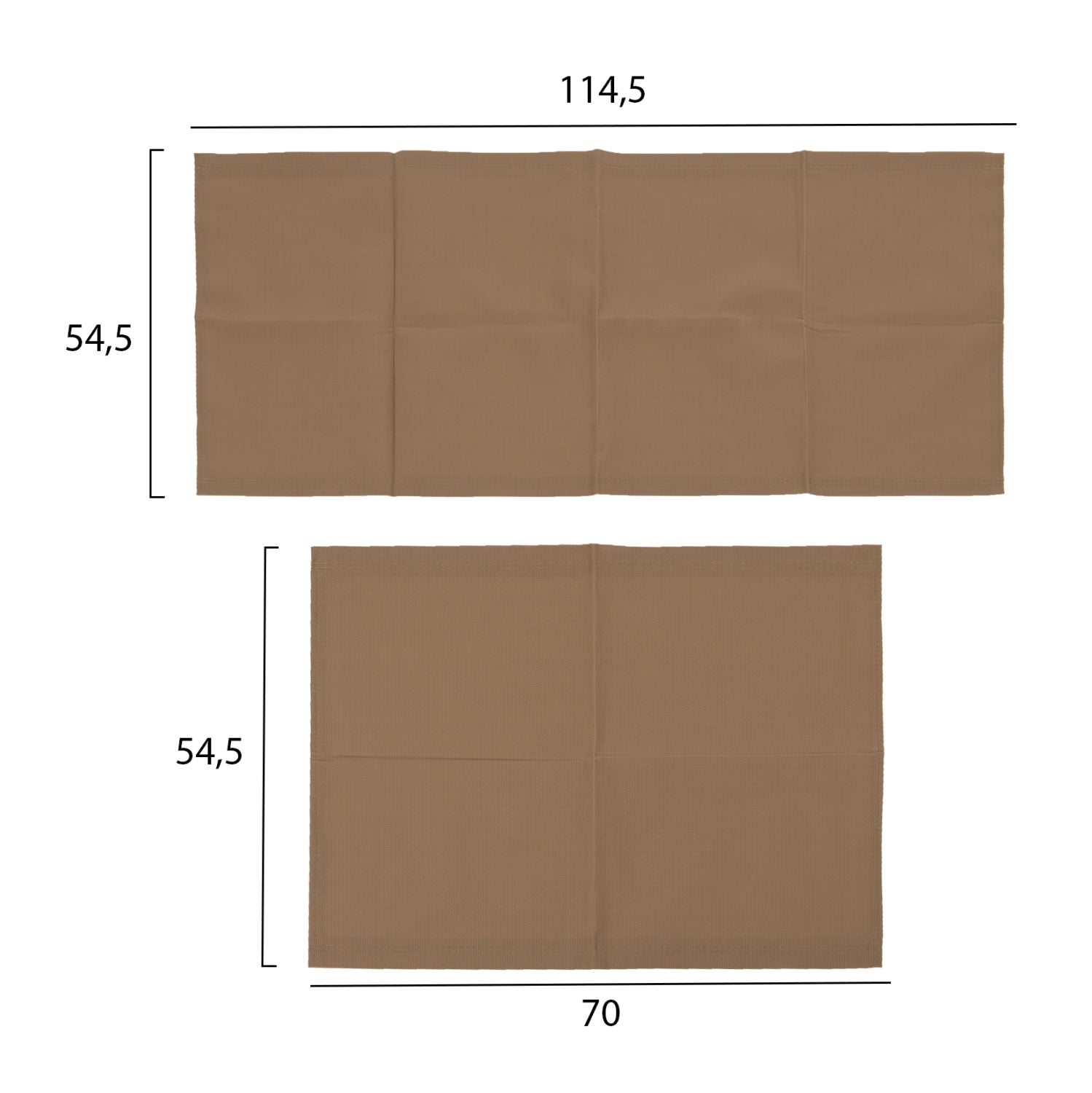ΠΑΝΙ TEXTILENE ΑΝΤΑΛΛΑΚΤΙΚΟ ΞΑΠΛΩΣΤΡΑΣ CRETA MOKA HM5887.04 - Pakobazaar