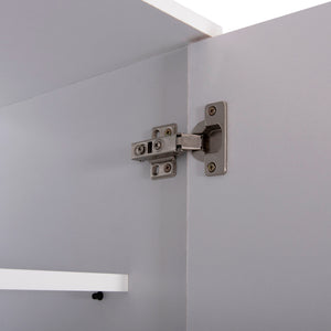 ΠΑΠΟΥΤΣΟΘΗΚΗ-ΝΤΟΥΛΑΠΑ CLUSE HM2403.03 ΜΕΛΑΜΙΝΗ ΛΕΥΚΟ ΧΡΩΜΑ 60Χ36,5Χ186,5Υεκ. - Pakobazaar