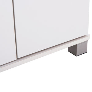 ΠΑΠΟΥΤΣΟΘΗΚΗ-ΝΤΟΥΛΑΠΑ CLUSE HM2403.03 ΜΕΛΑΜΙΝΗ ΛΕΥΚΟ ΧΡΩΜΑ 60Χ36,5Χ186,5Υεκ. - Pakobazaar