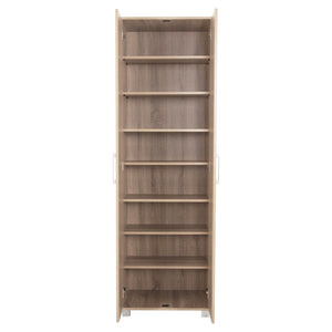 ΠΑΠΟΥΤΣΟΘΗΚΗ-ΝΤΟΥΛΑΠΑ CLUSE HM2403.20 ΜΕΛΑΜΙΝΗ SONAMA OAK ΧΡΩΜΑ 60Χ37Χ186,5Υεκ. - Pakobazaar