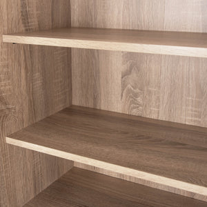 ΠΑΠΟΥΤΣΟΘΗΚΗ-ΝΤΟΥΛΑΠΑ CLUSE HM2403.20 ΜΕΛΑΜΙΝΗ SONAMA OAK ΧΡΩΜΑ 60Χ37Χ186,5Υεκ. - Pakobazaar