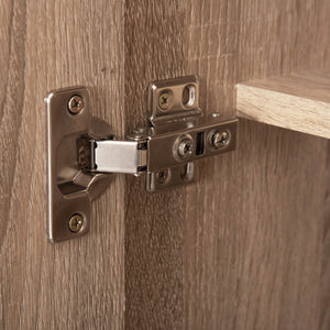 ΠΑΠΟΥΤΣΟΘΗΚΗ-ΝΤΟΥΛΑΠΑ CLUSE HM2403.20 ΜΕΛΑΜΙΝΗ SONAMA OAK ΧΡΩΜΑ 60Χ37Χ186,5Υεκ. - Pakobazaar