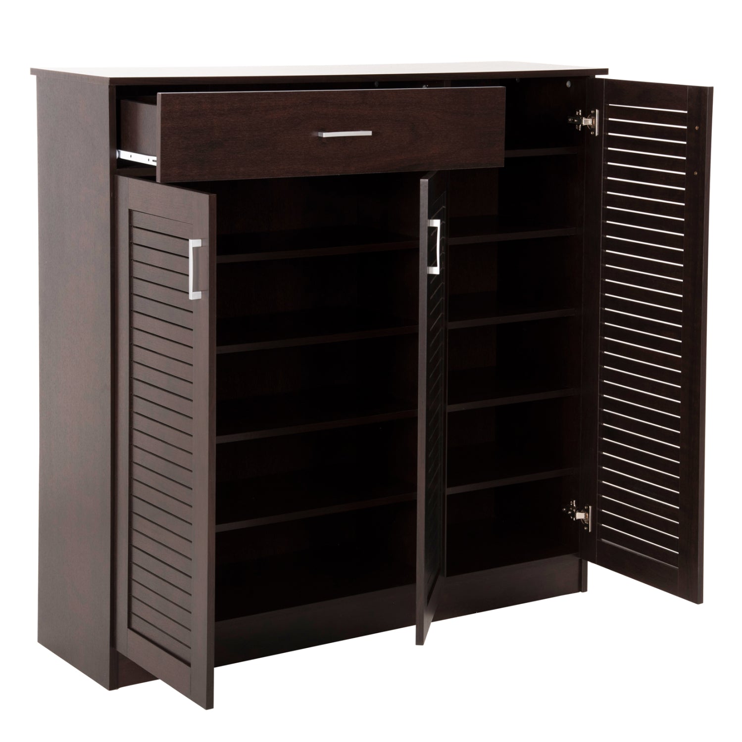 ΠΑΠΟΥΤΣΟΘΗΚΗ-ΝΤΟΥΛΑΠΑ PROΒY HM9607.01 ΜΕΛΑΜΙΝΗ WENGE 120x37,5x121,5Υεκ. - Pakobazaar