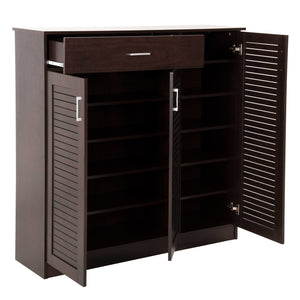 ΠΑΠΟΥΤΣΟΘΗΚΗ-ΝΤΟΥΛΑΠΑ PROΒY HM9607.01 ΜΕΛΑΜΙΝΗ WENGE 120x37,5x121,5Υεκ. - Pakobazaar