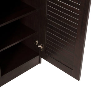 ΠΑΠΟΥΤΣΟΘΗΚΗ-ΝΤΟΥΛΑΠΑ PROΒY HM9607.01 ΜΕΛΑΜΙΝΗ WENGE 120x37,5x121,5Υεκ. - Pakobazaar