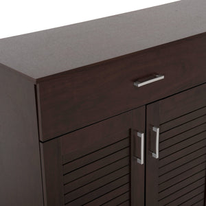 ΠΑΠΟΥΤΣΟΘΗΚΗ-ΝΤΟΥΛΑΠΑ PROΒY HM9607.01 ΜΕΛΑΜΙΝΗ WENGE 120x37,5x121,5Υεκ. - Pakobazaar