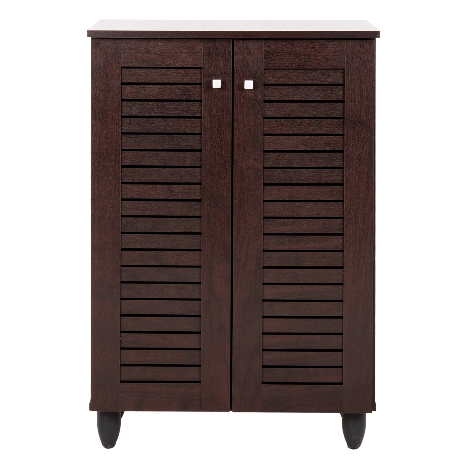 ΠΑΠΟΥΤΣΟΘΗΚΗ-ΝΤΟΥΛΑΠΑ PROLLY HM9608.01 ΜΕΛΑΜΙΝΗ WENGE-2ΠΟΡΤΕΣ-4ΡΑΦΙΑ 60x34x88Υεκ. - Pakobazaar