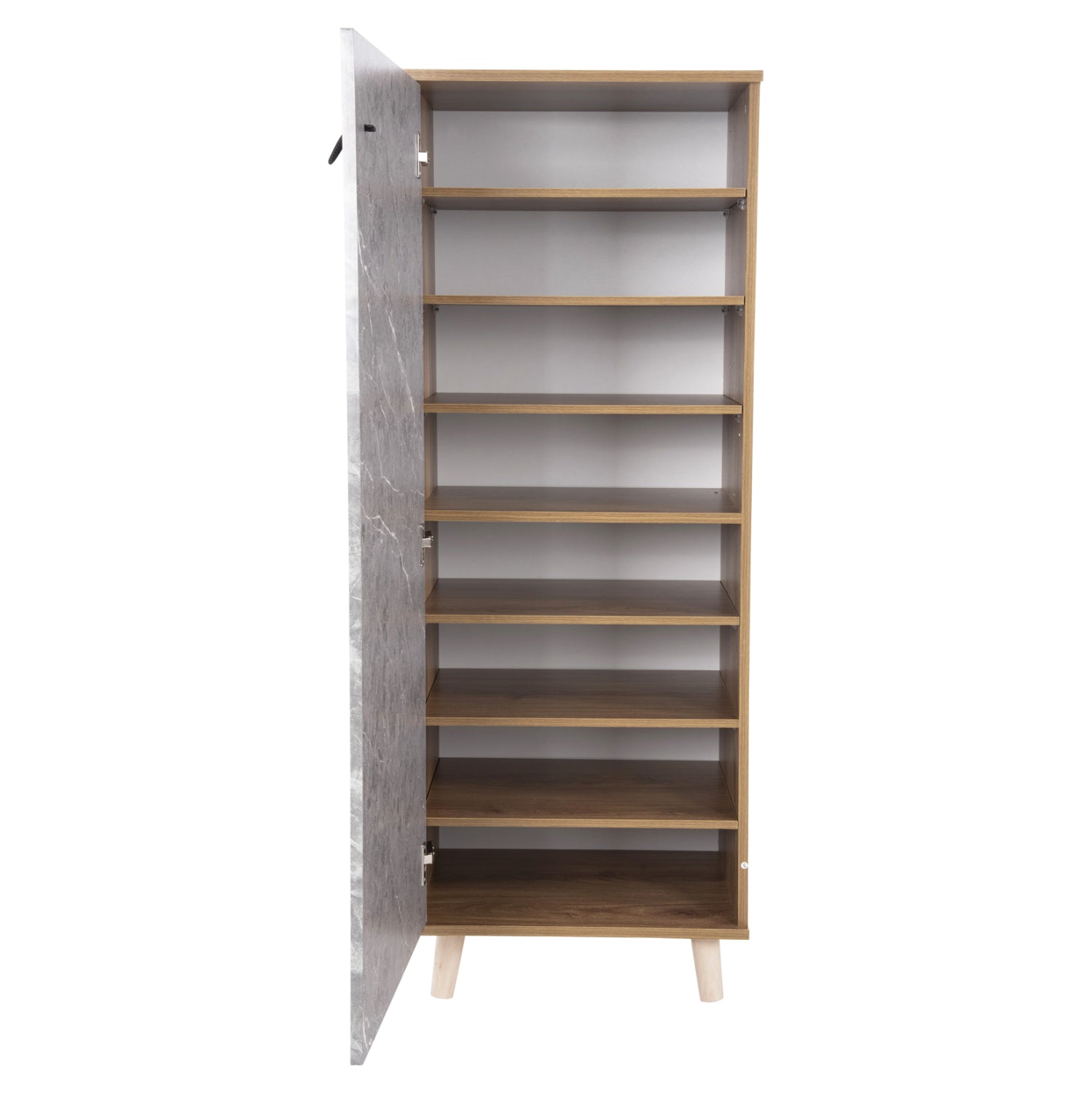 ΠΑΠΟΥΤΣΟΘΗΚΗ-ΝΤΟΥΛΑΠΙ ALVARO HM8954.12 ΜΕΛΑΜΙΝΗ SONAMA-STONE TEXTURE 50Χ38Χ135Yεκ. - Pakobazaar