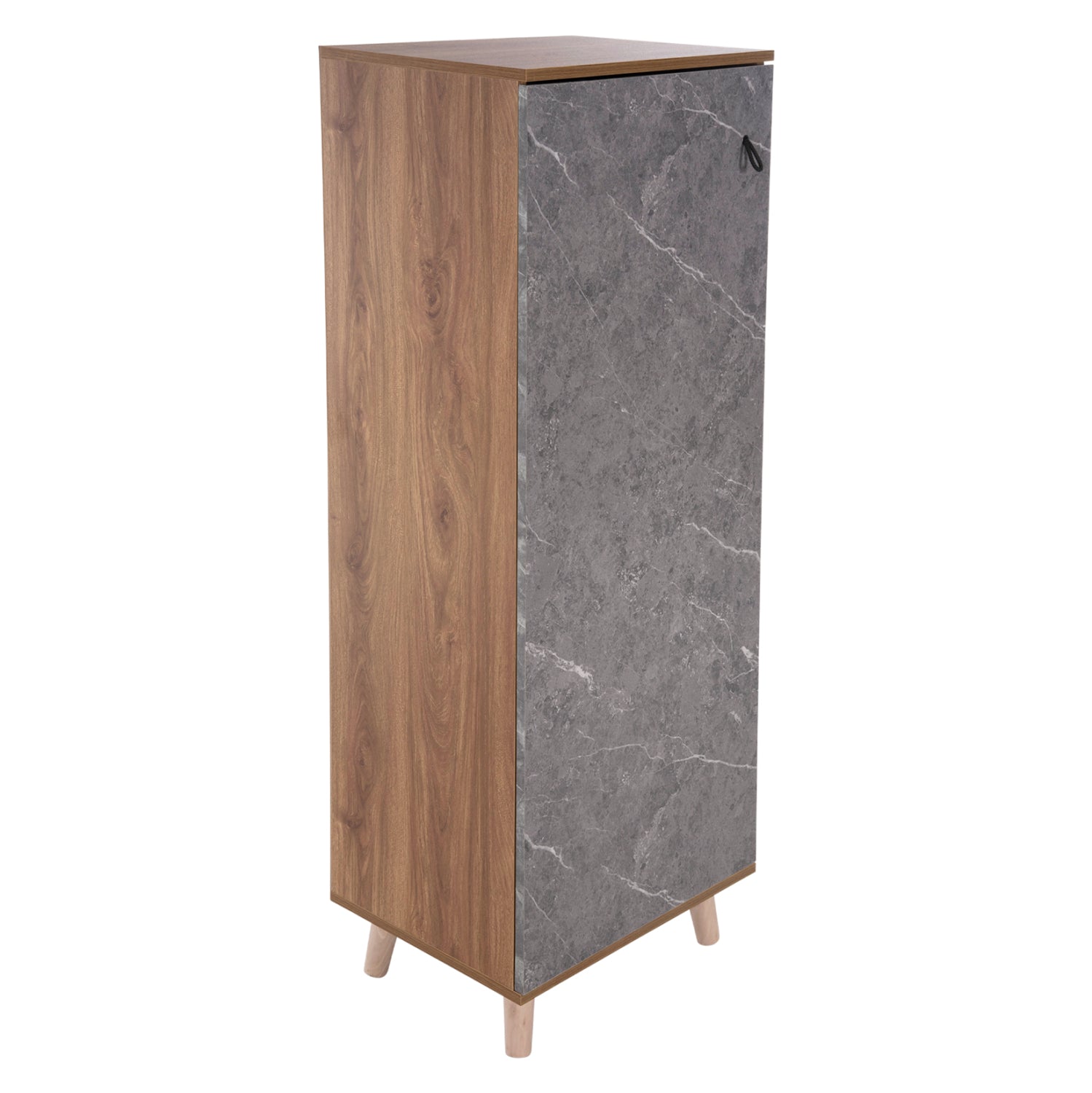 ΠΑΠΟΥΤΣΟΘΗΚΗ-ΝΤΟΥΛΑΠΙ ALVARO HM8954.12 ΜΕΛΑΜΙΝΗ SONAMA-STONE TEXTURE 50Χ38Χ135Yεκ. - Pakobazaar