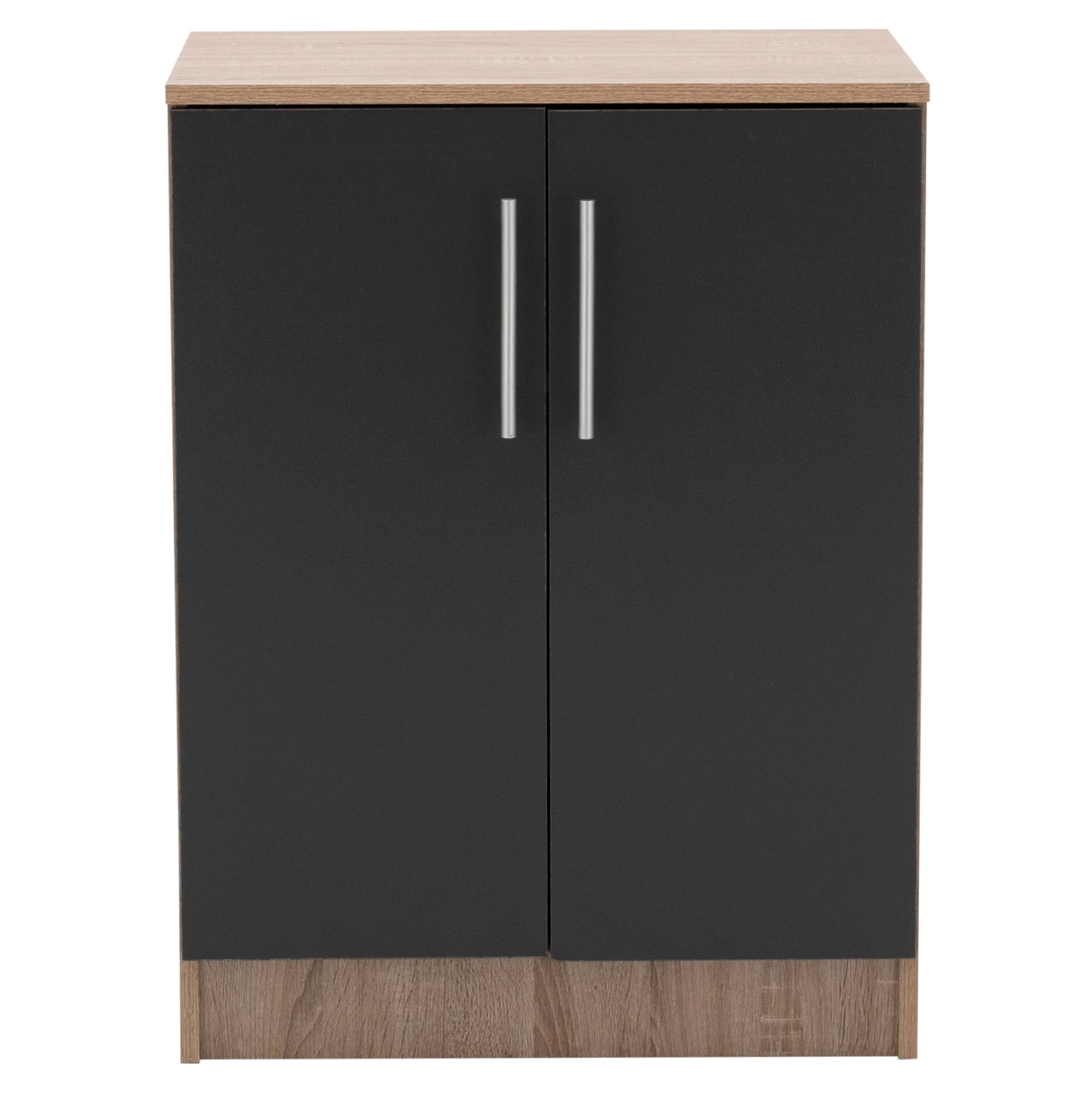 ΠΑΠΟΥΤΣΟΘΗΚΗ ΝΤΟΥΛΑΠΙ ΞΥΛΙΝΗ EMERIE HM2206.04 SONAMA-ΓΚΡΙ 60X40,5X80 εκ. - Pakobazaar