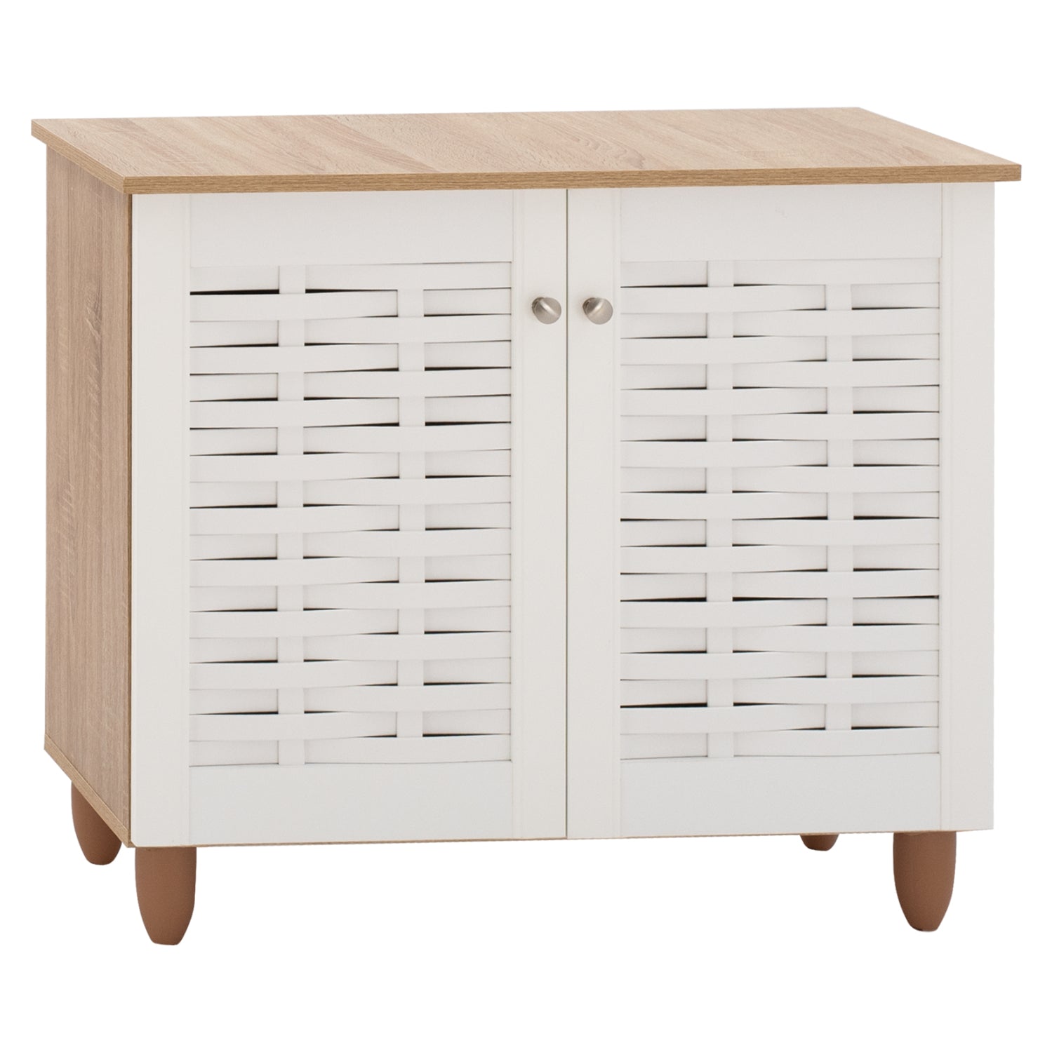 ΠΑΠΟΥΤΣΟΘΗΚΗ-ΝΤΟΥΛΑΠΙ ΞΥΛΙΝΗ HM2208.06 SONAMΑ ΛΕΥΚΗ 77Χ34Χ67,5 εκ. - Pakobazaar