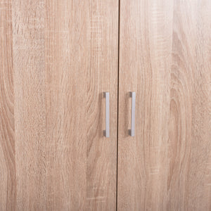 ΠΑΠΟΥΤΣΟΘΗΚΗ ΞΥΛΙΝΗ DAYANNA ΜΕ 6 ΡΑΦΙΑ 60X43X180.5εκ. SONAMA HM2379.02 - Pakobazaar