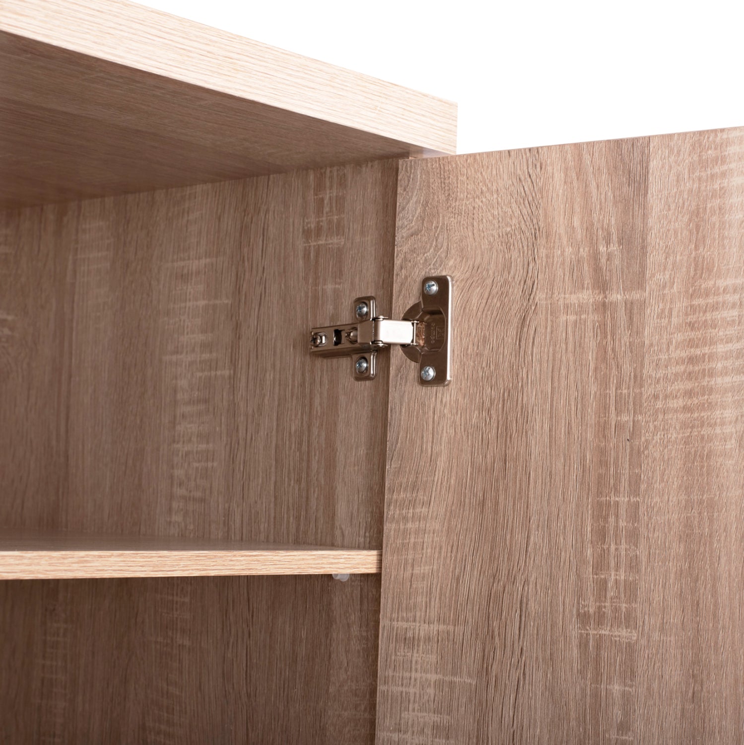 ΠΑΠΟΥΤΣΟΘΗΚΗ ΞΥΛΙΝΗ DAYANNA ΜΕ 6 ΡΑΦΙΑ 60X43X180.5εκ. SONAMA HM2379.02 - Pakobazaar