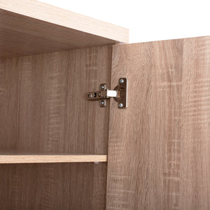 ΠΑΠΟΥΤΣΟΘΗΚΗ ΞΥΛΙΝΗ DAYANNA ΜΕ 6 ΡΑΦΙΑ 60X43X180.5εκ. SONAMA HM2379.02 - Pakobazaar