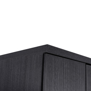 ΠΑΠΟΥΤΣΟΘΗΚΗ ΞΥΛΙΝΗ DAYANNA ΜΕ 6 ΡΑΦΙΑ 60X43X180.5εκ. ZEBRANO HM2379.01 - Pakobazaar