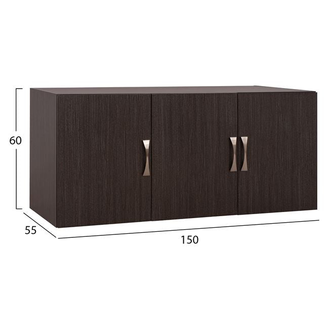 ΠΑΤΑΡΙ 3ΦΥΛΛΗΣ ΝΤΟΥΛΑΠΑΣ CARLY HM385.01 ΣΕ ΧΡΩΜΑ ZEBRANO 150X55X60Υεκ. - Pakobazaar